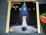 画像: ARETHA FRANKLIN - ARETHA IN PARIS  (MATRIX # ( HAND WRITING STYLE ) A)ST-A-681373-A LW AT W  B)ST-A-681374-B  AT LW ) (Ex++/Ex+++ )  / 1968 US AMERICA 1st press "RED & Green Label" "1841 BROADWAY Label" Used LP  