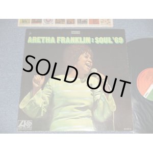 画像: ARETHA FRANKLIN - SOUL '69 ( Matrix #A)ST-A-681481-1C CT T  B) ST-A-681482-1B CT T  "CT" Press) (Ex+/MINT- Looks:Ex++  BB) / 1969 US AMERICA ORIGINAL 1st Press "GREEN & RED with 1841 BROADWAY Label" Used LP 　