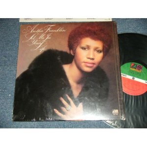 画像: ARETHA FRANKLIN - LET ME IN YOUR LIFE  "PR Press"  (Matrix # A)ST-A-733043-C AT/GP  PR  B)ST-A-733044-D AT/GP  PR) (MINT-/MINT- ) / 1974 US AMERICA ORIGINAL 1st press "GREEN & RED with large 75 ROCKFELLER Label" Used LP 