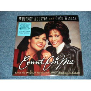 画像: WHITNEY HOUSTON & CECE WINANS - COUNT ON ME (SEALED) / 1996 US AMERICA ORIGINAL "BRAND NEW SEALED"  12"