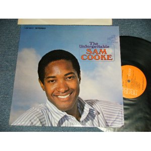 画像: SAM COOKE - THE UNFORGETTABLE (Ex++/MINT-) / 1968 Version? US America REISSUE "ORANGE LABEL" STEREO Used LP 