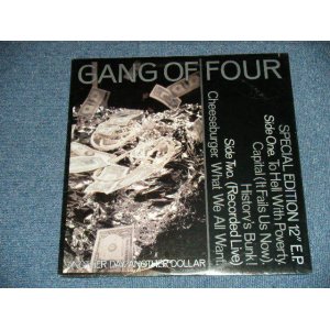 画像: GANG OF FOUR - ANOTHER DAY/ANOTHER DOLLAR (SEALED  Cut out)  / 1982 US AMERICA  ORIGINAL  "Brand New SEALED" LP    