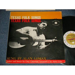 画像: ALAN LOMAX - TEXAS FOLK SONGS (Ex++/Ex++ EDSP) /   US AMERICA  ORIGINAL Used LP