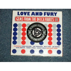 画像: V.A. Various ‎- Love And Fury - Gems From The Decca Vaults UK (MINT-/MINT) / 2013 UK ENGLAND ORIGINAL Used 3-CD'S 