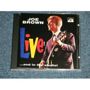 画像: JOE BROWN - LIVE!...AND IN THE STUDIO (MINT-/MINT)   / 1994 UK ENGLAND  ORIGINAL Used CD 