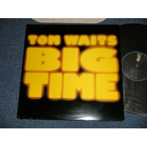 画像: TOM WAITS - BIG TIME (Matrix # A) ST-IL-887093A DMM SP 1-2 MASTERDISK ▵22460  B-32919 A DMM B) ST-IL-887094B DMM SP 1-2 MASTERDISK B-32932-B DMM▵22460-x ) (Ex+/MINT) / 1988 US AMERICA ORIGINAL "1st Press BLACK Label" Used LP 