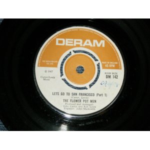 画像: The FLOWER POT MEN  - A) LET'S GO TO SAN FRANCISCO Pt.1  B) LET'S GO TO SAN FRANCISCO Pt.2   (Ex++/Ex++ SWOL)  / 1967 UK ENGLAND ORIGINAL Used 7" Single 