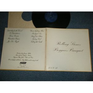 画像:  THE ROLLING STONES - BEGGARS BANQUET ( MATRIX # A) PS-539A-1-1-1- XZAL-8476 A    PRC-W    B)  PS-539B-11-1 XZAL-8477 B ) (Ex+/Ex+++)/ 197?? Version  US AMERICA REISSUE 2nd Press Non-Credit Back Cover  LP 