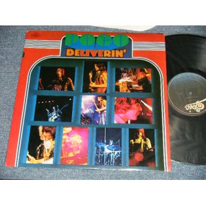 画像: POCO - DELIVERIN' (Matrix # A) PAL-30209-2G  B1   B) PBL-30209-2H  A6 15  ) (MINT/MINT-)  / 1979 Version US AMERICA  REISSUE "Record number" "Dark BLUE Label" "NON-GATEFOLD Cvr" Used LP