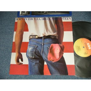 画像: BRUCE SPRINGSTEEN - BORN IN THE U.S.A. ( Matrix #  A)  CBS 86304  A1  B)  CBS 86304  B-2) (Ex+++INT/MINT-) / 1984 UK ENGLAND ORIGINAL "With CUSTOM INNER SLEEVE and With SONG SHEET "  Used  LP   