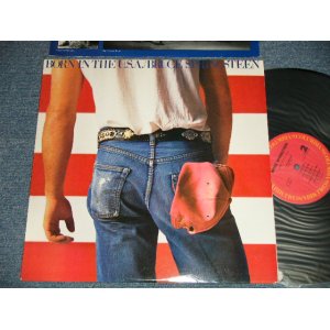 画像: BRUCE SPRINGSTEEN - BORN IN THE U.S.A. ( Matrix # A) PAL 38653-G3AA PO      B) PBL 38653-G2AD (H-MR) P )  ( Ex+++/MINT-) / 1984 US AMERICA ORIGINAL "With CUSTOM INNER SLEEVE and With SONG SHEET "  Used  LP  