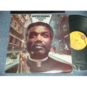 画像: The IMPRESSIONS - PREACHER MAN (Ex++/MINT-) / 1973 US AMERICA ORIGINAL Used  LP 