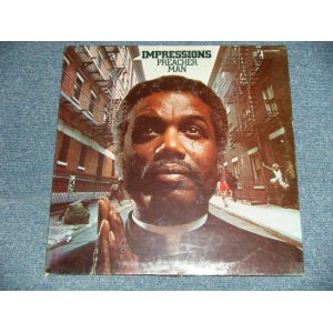 画像: The IMPRESSIONS - PREACHER MAN (SEALED Cutout) / 1973 US AMERICA ORIGINAL "BRAND NEW SEALED" LP 