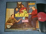 画像: THE WEAVERS (with PETE SEEGER) - THE WEAVERS AT HOME(Ex/Ex TapeOC, TEAROL)   / 1959 US AMERICA ORIGINAL MONO Used  LP 