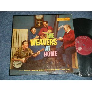 画像: THE WEAVERS (with PETE SEEGER) - THE WEAVERS AT HOME(Ex/Ex TapeOC, TEAROL)   / 1959 US AMERICA ORIGINAL MONO Used  LP 