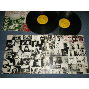 画像: ROLLING STONES - EXILE ON MAIN ST. (NONE POSTCARDS : With Original Inner Sleeves) (Ex++/MINT-) / 1972 WEST-GERMANY GERMAN ORIGINAL Used 2 LP's 