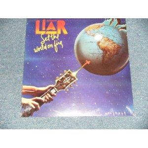 画像: LIAR - SET THE WORLD OF FIRE (SEALED Cut Out) / 1978 US AMERICA ORIGINAL "BRAND NEW SEALED" LP