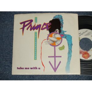 画像: PRINCE - A) TAKE ME WITH YOU  B) BABY I'M A STAR (Ex++/Ex+++)  / 1984 US AMERICA ORIGINAL Used 7" 45 rpm Single with PICTURE SLEEVE  