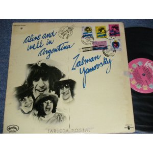 画像: ZALMAN YANOVSKY (The LOVIN' SPOONFUL) - ALIVE AND WELL IN ARGEBTINA (Ex+/MINT-  Cut out, BB)  / 1968 US AMERICA ORIGINAL  Used  LP