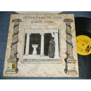 画像: MARGIE JOSEPH - IN THENAME OF LOVE (Ex++\/MINT-) / 1988 GERMAN GERMANY ORIGINAL Used LP 