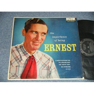 画像: ERNEST TUBB - THE IMPORTANCE OF BEING ERNEST (Ex++/Ex++ A-2, B-2: VG++EDSP)  / 1959 US AMERICA ORIGINAL 1st Press "BLACK with SILVER PRINT Label"  Used LP  