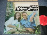 画像: JOHNNY CASH & JUNE CARTER - CARRYIN' ON WITH (Ex+/Ex+++) / 1967 US AMERICA ORIGINAL 1st Press "360 SOUND LABEL" STEREO Used LP  