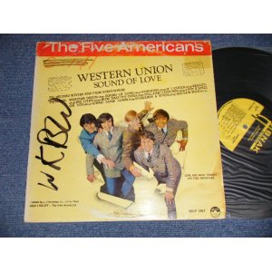 画像: The FIVE AMERICANS (with JOHN DURRILL of The VENTURES) - WESTERN UNION (VG++/Ex+++ WOFC, WTRDMG)  / 1967 US AMERICA ORIGINAL "MONO" used LP 