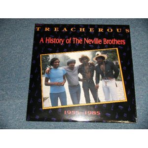 画像: The NEVILLE BROTHERS - TREACHEROUS : A HISTORY ON THE NEVILLE BROTHERS (SEALED) / 1986 US AMERICA ORIGINAL "BRAND NEW SEALED" 2-LP