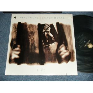 画像: NEIL YOUNG  & CRAZY HORSE- LIFE (MINT-/MINT- Looks:Ex+  Cut Out )  / 1987 US AMERICA ORIGINAL Used LP