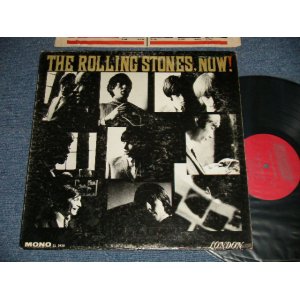 画像: ROLLING STONES - THE ROLLING STONES,NOW !( Matrix # A)  LL-3420A-1A   B)  LL-3420B-1A) (Ex-, Ex+/MINT- Looks:Ex++ WOFC)    / 1966 US AMERICA ORIGINAL 2nd Press "UN-GLOSSY RED Label" MONO Used LP 