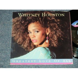 画像: WHITNEY HOUSTON - A) GREATEST LOVE OF ALL  B) GREATEST LOVE OF ALL (Ex+++/MINT- STPOFC)  / 1987 US AMERICA ORIGINAL "PROMO ONLY SAME FLIP" Used 7" 45 rpm Single with PICTURE SLEEVE  