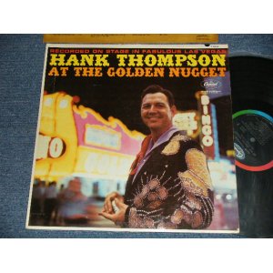 画像: HANK THOMPSON - AT THE GOLDEN NUGGET (Ex++/Ex+++ EDSP) / 1964 Version? US AMERICA 2nd Press "BLACK with RAINBOW CAPITOL Logo on Top label" MONO Used LP 