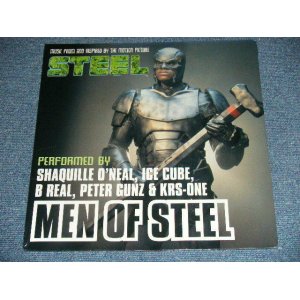 画像: SHAQUILLE O'NEAL and ICE CUBE And B Real And Peter Gunz And KRS-One - MEN OF STEEL (SEALED) / 1997 US AMERICA ORIGINAL "BRAND NEW SEALED" 12"