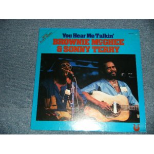 画像: BROWNIE McGHEE & SONNY TERRY - YOU HEAR ME TALKIN'  (SEALED ) / 1978 US AMERICA ORIGINAL "BRAND NEW SEALED" LP