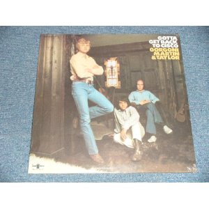 画像: GORGONI MARTIN & TAYLOR - GOTTA GET BACK TO CISCO (SEALED) / 1972 US AMERICA ORIGINAL "BRAND NEW SEALED" LP