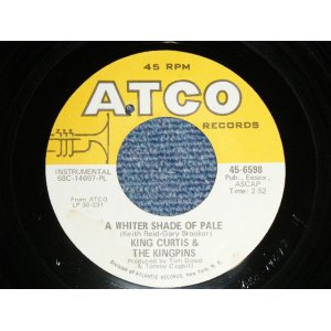 画像: KING CURTIS - A) A WHITER SHADE OF PALE  B) I HEARD IT THRU THE GRAPEVINE (Ex/Ex BB)  / 1968 US AMERICA ORIGINAL Used 7"45 Single 