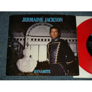 画像: JERMAINE JACKSON - A) DYNAMITE B) DYNAMITE (Ex++/MINT-)  / 1984 US AMERICA ORIGINAL  "PROMO ONLY SAME FLIP" "RED WAX Vinyl" Used 7"45  with PICTURE SLEEVE