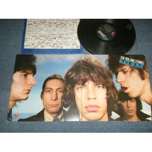 画像: ROLLING STONES - BLACK And B;UE (with Custom Inner Sleeve) ( Matrix # A) ST-RS-763567-GGG 1-11 STERLING LH PR B) ST-RS-763568-GGG 1-111  STERLING LH PR )(Ex++/Ex+++ B-1,2:Ex EDSP) / 1976 US AMERICA ORIGINAL Used LP 