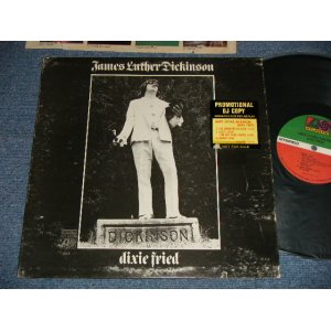 画像: JAMES LUTHER DICKINSON - DIXIE FRIED (Ex/MINT- CutOut for PROMO, EDSP)  / 1972 US AMERICA ORIGINAL "PROMO" Used LP 