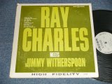 画像: RAY CHARLES / JIMMY  WITHERSPOON -  RAY CHARLES MEETS JIMMY (Ex/Ex++ A-4, 5:Ex-) / 1963 US AMERICA ORIGINAL MONO Used LP 