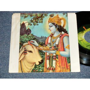 画像: RADHA KRISHNA TEMPLE - A) GOVINDA  B) GOVINDA JAI JAI (Ex-/Ex++ Looks:MINT- WTRDMG) / 1970 US AMERICA ORIGINAL Used 7" Single with PICTURE SLEEVE 