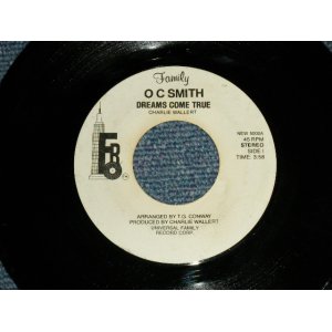 画像: O. C. SMITH - A) DREAMS COME TRUE  B)NOTHING BUT THE BEST (Ex+/Ex+) / 1980 US AMERICA ORIGINAL "white label promo" Used 7"45 