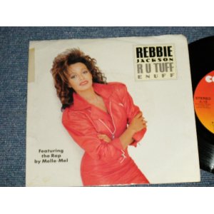 画像: REBBIE JACKSON -  R U TUFF ENUFF (Ex+/Ex++ EDSP, TAPE SEAM) / 1988 US AMERICA ORIGINAL "PROMO" Used 7"45 With PICTURE SLEEVE 