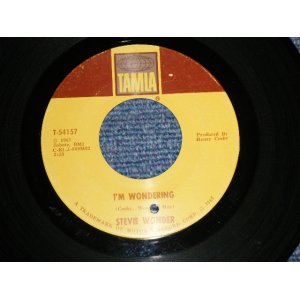 画像: STEVIE WONDER - A) I'M WONDERING  B) EVERYTIME I SEE YOU I GO WILD (Ex+/Ex+ BB) / 1967 US AMERICA ORIGINAL Used 7" 45 rpm Single 