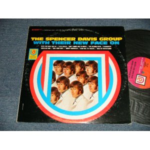 画像: THE SPENCER DAVIS GROUP - WITH THEIR NEW FACE ON (Ex+/Ex++ Looks:Ex+++) / 1968 US AMERICA ORIGINAL STEREO 2nd Press "PINK & ORANGE Label" Used LP 