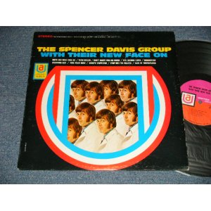 画像: THE SPENCER DAVIS GROUP - WITH THEIR NEW FACE ON (Ex++/Ex++ Looks:Ex+++) / 1968 US AMERICA ORIGINAL STEREO 2nd Press "PINK & ORANGE Label" Used LP 