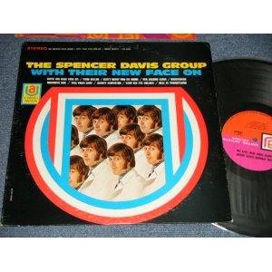 画像: THE SPENCER DAVIS GROUP - WITH THEIR NEW FACE ON (Ex++/MINT-) / 1968 US AMERICA ORIGINAL STEREO 2nd Press "PINK & ORANGE Label" Used LP 