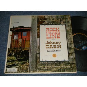 画像: JOHNNY CASH & Jeannie C. Riley - ROCK ISLAND LINE (Ex+/Ex++ SEAMEDSP, STOFC) /  US AMERICA ORIGINAL  Used LP  