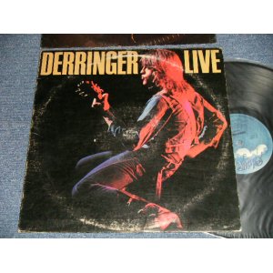 画像: DERRINGER (RICK DERRINGER) - LIVE :With Custom Inner (VG++/Ex+ EDSP) /1977 US AMERICA ORIGINAL Used LP  