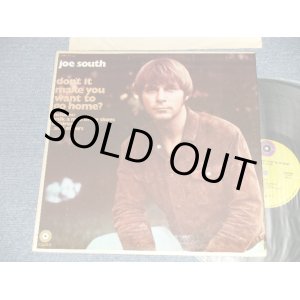 画像: JOE SOUTH - DON'T IT MAKE YOU WANT TO GO HOME (Ex/Ex+++ TAPESEAM)/ 1969 US AMERICA ORIGINAL 1st Press "LIME GREEN Label" Used LP